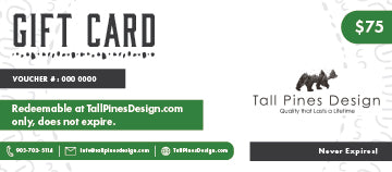 Tall Pines Design Gift Card